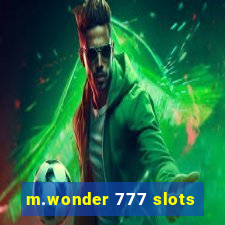 m.wonder 777 slots